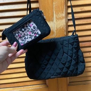 Vera Bradley crossbody and wristlet